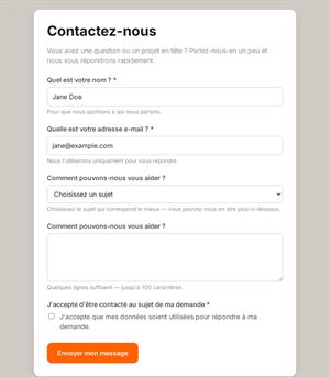 Contact / Demande 02